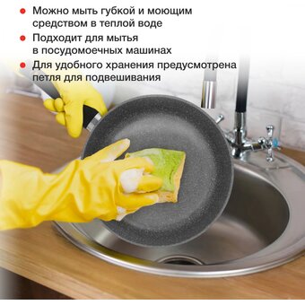  Сковорода Starwind Chef Induction SW-CHI4026GR серый 