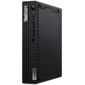  Неттоп Lenovo ThinkCentre Tiny M70q-4 (12E3002UUM) slim i3 13100T (2.5) 8Gb SSD512Gb UHDG 730 noOS GbitEth WiFi BT 65W kb мышь клавиатура черный 