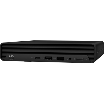  Неттоп HP 260 G9 (9H6M7ET) Mini i3 1315U (1.2) 8Gb SSD256Gb UHDG Free DOS GbitEth WiFi BT 65W kbNORUS мышь клавиатура черный 