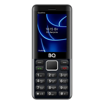  Телефон BQ 2453 Quattro Black 