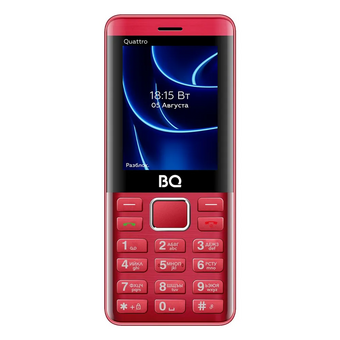  Телефон BQ 2453 Quattro Red 