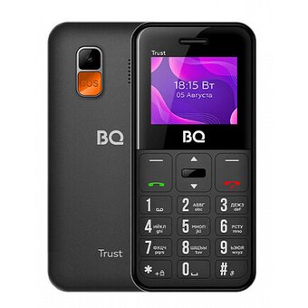  Мобильный телефон BQ 1866 Trust Black 
