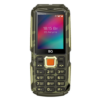  Мобильный телефон BQ 2410L Tank Power 4G Camouflage+Gold 
