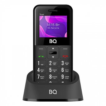  Мобильный телефон BQ 1866 Trust Black 