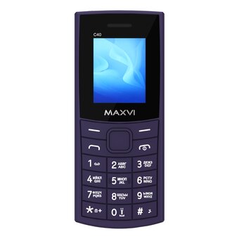  Мобильный телефон MAXVI C40 Purple 