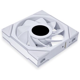  Комплект вентиляторов (3шт.) Lian Li Uni Fan TL LCD 120 Reverse White /12RTLLCD3W/ (G99.12RTLLCD3W.R0) 120x125x28мм (1.6” LCD, 200-1900об/мин, 31dBa) 