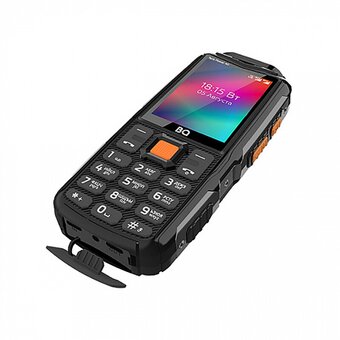 Мобильный телефон BQ 2410L Tank Power 4G Black+Gunmetal 
