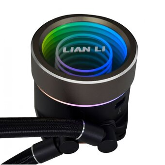  СВО Lian Li GA II Trinity 360 Black (GA2T36B) / (G89.GA2T36B.R0) 3x120mm ARGB PWM Fans 