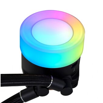  СВО Lian Li GA II Trinity 360 Black (GA2T36B) / (G89.GA2T36B.R0) 3x120mm ARGB PWM Fans 