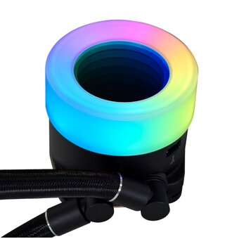  СВО Lian Li GA II Trinity 360 Black (GA2T36B) / (G89.GA2T36B.R0) 3x120mm ARGB PWM Fans 