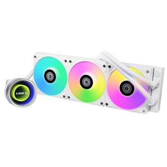  СВО Lian Li GA II Trinity 360 White (GA2T36W) / (G89.GA2T36W.R0) 3x120mm ARGB PWM Fans 