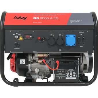  Электростанция бензиновая FUBAG BS 9000 A ES (641092) с электростартером 