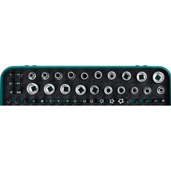  Отвертка-битодержатель KRAFTOOL X-drive-122 (26816) с насадками 122 шт. 