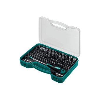  Отвертка-битодержатель KRAFTOOL X-drive-122 (26816) с насадками 122 шт. 