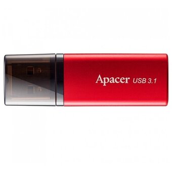  USB-флешка 32GB Apacer AH25B AP32GAH25BR-1 USB 3.1 Gen 1, Red/Black, Metal case, (916280) RTL 