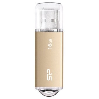  USB-флешка Silicon Power Ultima II SP016GBUF2M01V1GB6 16Gb USB2.0, золотой 