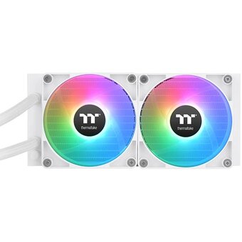  СВО Thermaltake TH240 V2 Ultra Snow ARGB (CL-W404-PL12SW-A) Soc-AM5/AM4/1151/1200/1700 Al+Cu Ret 