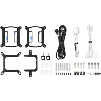  СВО Thermaltake TH240 V2 Ultra Snow ARGB (CL-W404-PL12SW-A) Soc-AM5/AM4/1151/1200/1700 Al+Cu Ret 