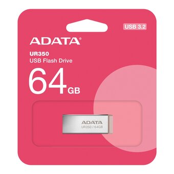  USB-флешка ADATA UR350-64G-RSR/BG USB3.2 64G Brown 