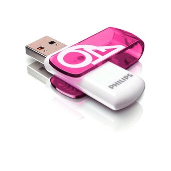  USB-флешка PHILIPS FM64FD05P/97 64GB Vivid2.0 64GB, USB 2.0 