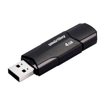  USB-флешка Smartbuy SB4GBCLU-K USB Drive 4GB Clue Black 