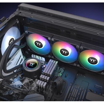  СВО Thermaltake TH360 V2 ARGB (CL-W362-PL12SW-A) Soc-AM5/AM4/1151/1200/1700 Al+Cu Ret 