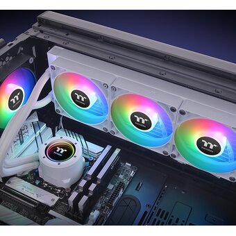  СВО Thermaltake TH360 V2 Snow ARGB (CL-W365-PL12SW-A) Soc-AM5/AM4/1151/1200/1700 Al+Cu Ret 