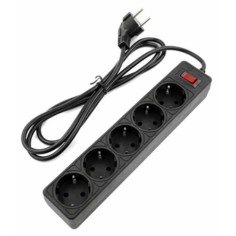  Сетевой фильтр 5bites Garda SP5B-518 Black 