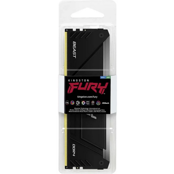  ОЗУ Kingston Fury Beast RGB KF426C16BB2A/32 DDR4 32GB 2666MHz RTL Gaming PC4-21300 CL16 DIMM 288-pin 1.2В dual rank с радиатором Ret 