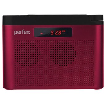  Радиоприемник Perfeo Тайга I70RED PF_C494 Бордовый 
