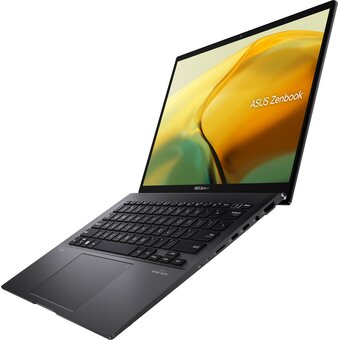  Ноутбук ASUS UM3402YA-KP845 (90NB0W95-M01KB0) 14"/WQXGA/IPS/400N/60Hz/Ryzen 5 7430U/16GB/SSD512GB/AMD Radeon/FingerPrint/Backlit/DOS/Jade Black 