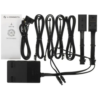  Комплект вентиляторов (3шт.) Lian Li Uni Fan SL120 V2 Black /UF-SL120V2-3B/ (G99.12SLV23B.R0) 120x120x28мм (PWM, ARGB, 250-2000 об/мин, 29.2dBa) 