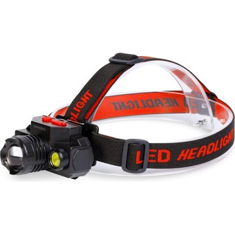  Фонарь налобный SMARTBUY SBF-HL036 черный 