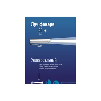  Фонарь КОСМОС KOS116Lit 