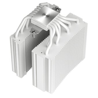  Кулер DEEPCOOL Assassin 4S WH LGA20XX/1700/1200/115X/AM5/AM4 (TDP 250W, PWM, Fan 140mm + 120mm, Dual Heatsink, 7 Heatpipe, Copper Base, белый) 