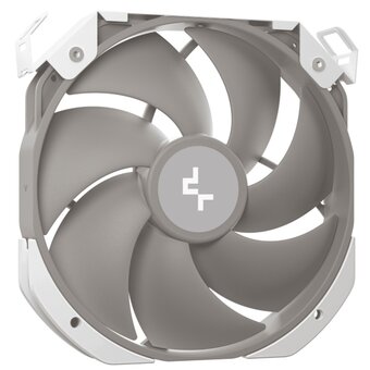 Кулер DEEPCOOL Assassin 4S WH LGA20XX/1700/1200/115X/AM5/AM4 (TDP 250W, PWM, Fan 140mm + 120mm, Dual Heatsink, 7 Heatpipe, Copper Base, белый) 
