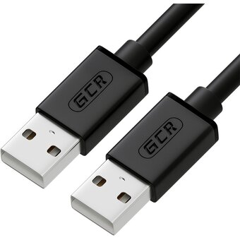  Кабель Greenconnect GCR-UM2M-BB2S-1.5m USB 2.0 AM/AM черный 1.5m 