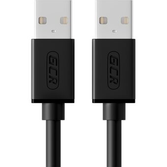  Кабель Greenconnect GCR-UM2M-BB2S-1.5m USB 2.0 AM/AM черный 1.5m 