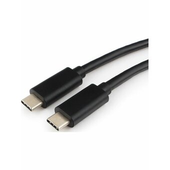  Кабель USB Cablexpert CCP-USB-CMCM2-1M, USB3.1 Type-C/Type-C, Gen.2, 10Gbit/s, 5A, 100W, 1м, пакет 