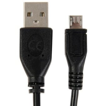  Кабель Gembird/Cablexpert CCP-mUSB2-AMBM-0.5M USB 2.0 Pro AM/microBM 5P 0.5м черный 
