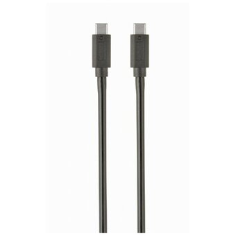  Кабель USB Cablexpert CCP-USB-CMCM2-1M, USB3.1 Type-C/Type-C, Gen.2, 10Gbit/s, 5A, 100W, 1м, пакет 