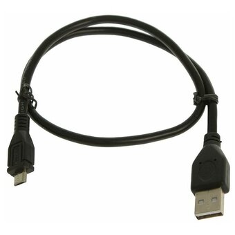  Кабель Gembird/Cablexpert CCP-mUSB2-AMBM-0.5M USB 2.0 Pro AM/microBM 5P 0.5м черный 