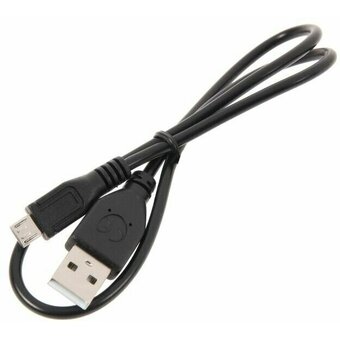  Кабель Gembird/Cablexpert CCP-mUSB2-AMBM-0.5M USB 2.0 Pro AM/microBM 5P 0.5м черный 