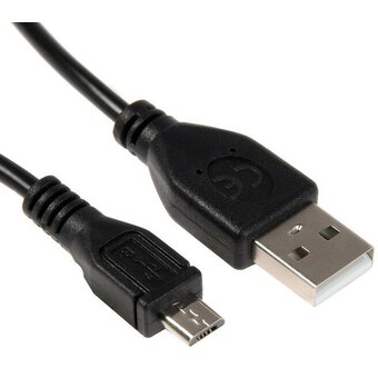  Кабель Gembird/Cablexpert CCP-mUSB2-AMBM-0.5M USB 2.0 Pro AM/microBM 5P 0.5м черный 