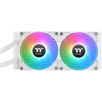  СВО Thermaltake TH240 V2 Snow ARGB (CL-W364-PL12SW-A) Soc-AM5/AM4/1151/1200/1700 Al+Cu Ret 