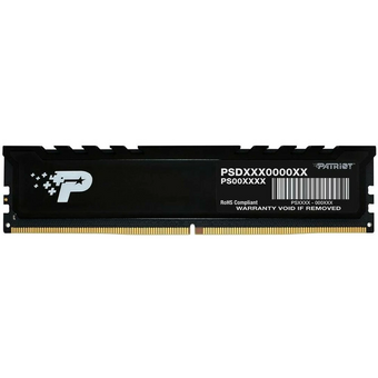  ОЗУ Patriot Signature Premium PSP516G560081H1 DDR5 16GB 5600MHz RTL PC5-44800 CL46 DIMM 288-pin 1.1В single rank с радиатором Ret 
