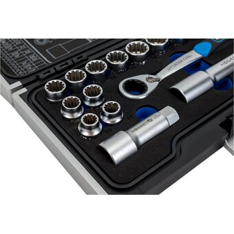  Набор инструментов HOEGERT TECHNIK HT1R478 18 шт. 