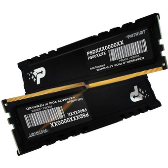  ОЗУ Patriot Signature Premium PSP516G4800KH1 DDR5 2x8GB 4800MHz RTL PC5-38400 CL40 DIMM 288-pin 1.1В kit single rank с радиатором Ret 