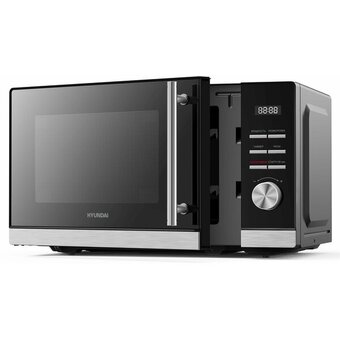  Микроволновая печь Hyundai HYM-D3005 черный/стальной 