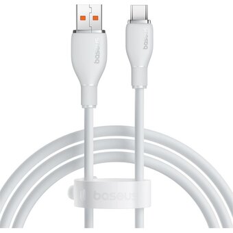  Дата-кабель Baseus Pudding (P10355703221-00) Fast Charging USB to Type-C 100W 1.2m Stellar White 